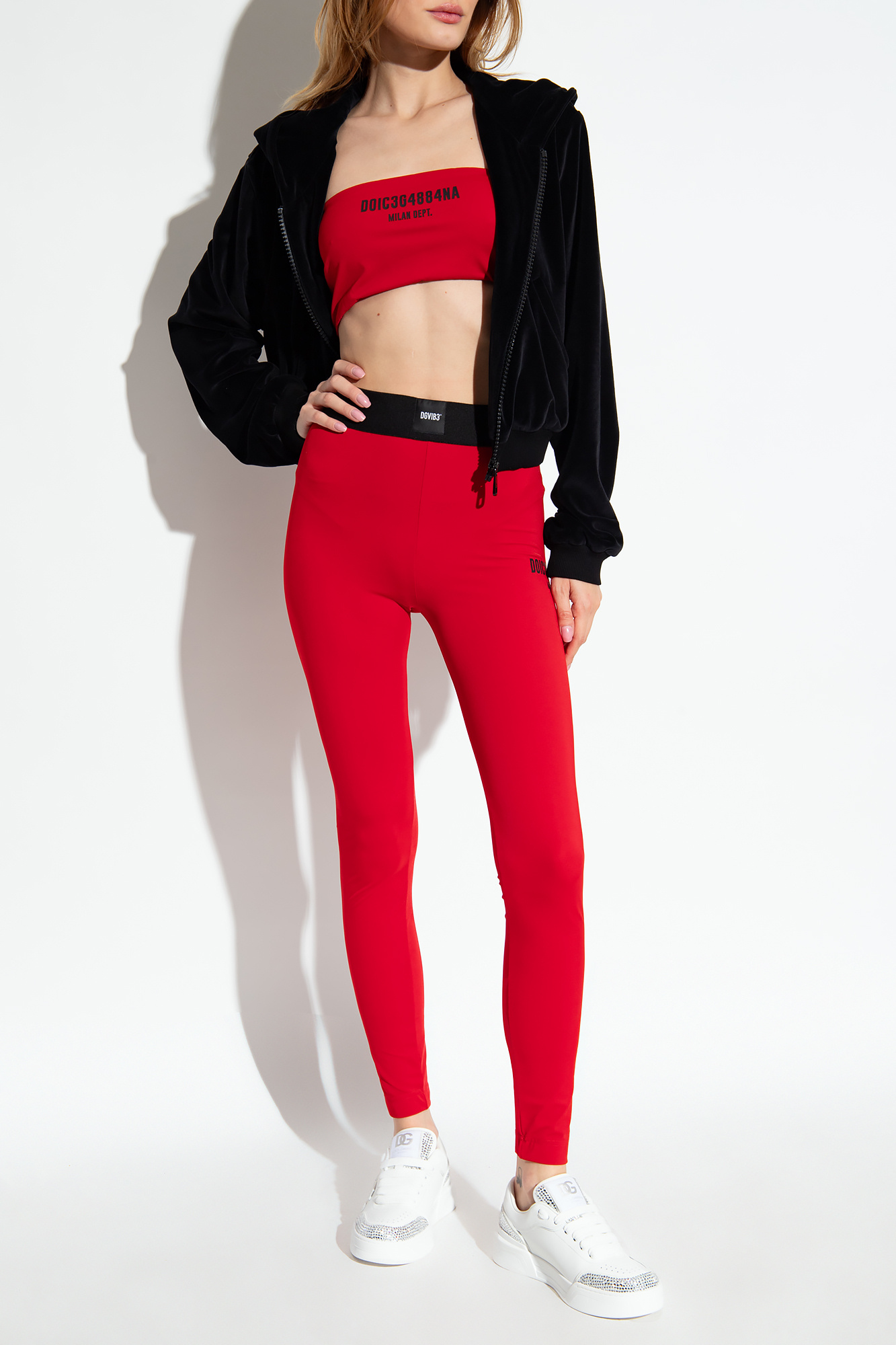 Dolce and gabbana discount leggings and top